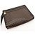 Céline Pouch Celine Triomphe Canvas Marrone Nero - vista 6