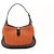 Borsa hobo Gucci Jackie 1961 Small in paglia e pelle Marrone Nero - vista 3