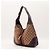 Borsa Hobo Gucci Jackie GG Canvas Medium Marrone Beige - vista 2