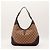 Borsa Hobo Gucci Jackie GG Canvas Medium Marrone Beige - vista 3