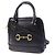 Gucci Horsebit Leather Medium Negro - vista 3