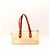 Borsa Louis Vuitton Monogram Vernis Reade PM Beige - vista 3