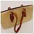 Borsa Louis Vuitton Monogram Vernis Reade PM Beige - vista 7