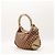 Borsa Hobo Gucci in tela monogram Marrone Beige - vista 2
