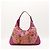 Borsa hobo Gucci con stampa floreale Rosa D'oro Porpora - vista 3