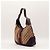 Borsa Hobo Gucci Jackie Monogram Canvas Marrone Beige - vista 2