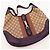 Borsa Hobo Gucci Jackie Monogram Canvas Marrone Beige - vista 6