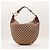 Borsa Hobo Gucci in tela monogramma Marrone - vista 3
