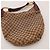 Borsa Hobo Gucci in tela monogramma Marrone - vista 6