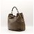 Borsa Hobo Yves Saint Laurent Muse Two Marrone - vista 4