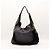 Bamboo Borsa hobo Gucci in pelle nera con nappa in bambù Nero - vista 3