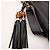 Bamboo Borsa hobo Gucci in pelle nera con nappa in bambù Nero - vista 7