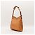 Borsa Hobo Gucci Horsebit in pelle bronzo metallizzato - vista 4