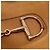 Borsa Hobo Gucci Horsebit in pelle bronzo metallizzato - vista 7