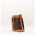 Céline Sac seau Vintage Celine Monogram Marron - vue 2