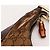 Borsa Hobo Gucci Monogram Bamboo Marrone Monogramma - vista 12