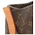Borsa a tracolla Louis Vuitton Looping GM Monogram Marrone Monogramma - vista 8