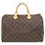 Borsa Louis Vuitton Speedy 35 Monogram Marrone Monogramma