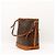 Louis Vuitton Monogram Noe Beuteltasche Braun Monogramm - Ansicht 4