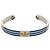 Bracciale Gucci x Adidas Argento Blu Giallo