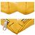 Borsa Sling Gucci in pelle gialla Giallo - vista 5