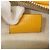 Borsa Sling Gucci in pelle gialla Giallo - vista 9