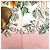 Silk In Hermès Foulard di seta Hermes Carre 90 Au Cœur des Bois Rosa Bianco Verde - vista 5