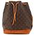 Louis Vuitton Monogram Noe Bucket Bag Brown