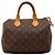 Borsa a mano Louis Vuitton Speedy 30 Monogram Canvas Marrone Monogramma