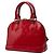 Borsa Louis Vuitton Monogram Vernis Alma BB Rosa Rosso - vista 2