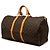 Borsa Boston Louis Vuitton Monogram Keepall 55 Marrone - vista 2