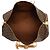 Borsa Boston Louis Vuitton Monogram Keepall 55 Marrone - vista 4