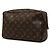 Louis Vuitton Monogram Trousse Toilette 28 Clutch Bag Marrone - vista 2