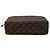 Louis Vuitton Monogram Trousse Toilette 28 Clutch Bag Marrone - vista 3
