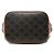 Céline Celine Triomphe Small Bucket Crossbody Shoulder Bag Marrone Nero - vista 3