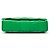 Borsa a tracolla e spalla Bottega Veneta Maxi Intrecciato Cassette Verde - vista 3