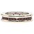 Bulgari Anillo Banda B-Zero1 para Mujer Bvlgari Plata Rosa - vista 3