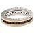 Bulgari Anillo Banda B-Zero1 para Mujer Bvlgari Plata Rosa - vista 8