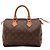 Borsa a mano Louis Vuitton Speedy 30 Monogram Canvas Marrone