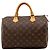 Borsa Louis Vuitton Speedy 30 Monogram Canvas Marrone Monogramma