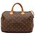 Borsa a mano Louis Vuitton Speedy 30 Monogram Canvas Marrone Monogramma