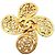 Spilla Chanel 95A Coco Mark Gold Flower D'oro