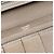 Hermès Cartera larga Hermes Veau Epsom Etoupe Bearn Soufflé Beige Gris pardo - vista 5