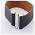 Hermès Pulsera de cuero Hermes Sellier Negro Plata - vista 3