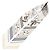 Hermès Foulard Hermes Twilly Festival des Amazones Nero Bianco Beige - vista 2