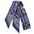Hermès Twilly Entre Ciel et Mer Bandana Scarf Blu navy