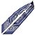 Hermès Twilly Entre Ciel et Mer Bandana Scarf Blu navy - vista 2