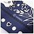 Hermès Twilly Entre Ciel et Mer Bandana Scarf Blu navy - vista 4