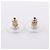 Pendientes Chanel B23P Coco Mark No. 5 Clover Plata - vista 5