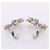 Pendientes Chanel B23P Coco Mark No. 5 Clover Plata - vista 6